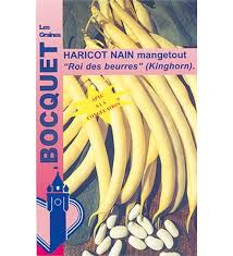 Haricot Nain Beurre Roi Des Beurres 110g Kinghorn Graines Bocquet