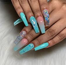 Stunning Acrylic Ombre Nails Design Ideas In Summer Nail Art Connect Ombrenails Coffinnails Summernails Ombre Acrylic Nails Long Acrylic Nails Ombre Nails