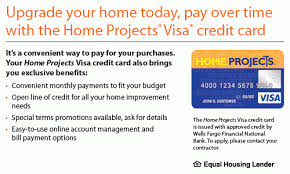 Wells fargo home improvement card. Wells Fargo Home Projects Vendor List
