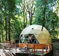 Wholesale Customized Mixed Glass Geodesic Dome Tent With 8 ...
