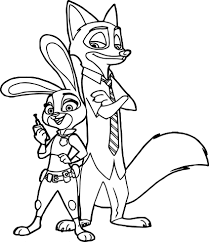 Maybe you would like to learn more about one of these? Zootropolis Coloring Pages Coloring Home
