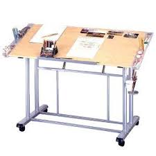 Drafting Desk Storage On Side Instead Of Bottom Drawing Desk Home Styles Craft Table