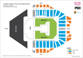 National Stadium Singapore Concert Seating Chart