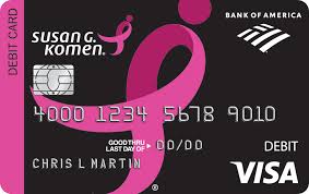 For a better experience, download the chase app for your iphone or android. Bank Of America Susan G Komen