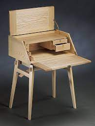 Just liked this about german furniture: Knock Down Writing Desk Finewoodworking