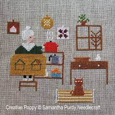 Baby announcement counted cross stitch patterns to print online, thousands of designs to choose from. Food Cooking And Baking Patterns Designed By Samantha Purdy Needlecraft