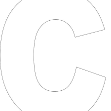 Large letter s cut out template. Free Printable Alphabet Template Upper Case