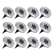 Voor 23:45 uur besteld, morgen in huis. 8 Led Solar Licht Outdoor Solar Powered Lampe Disk Licht Fur Garten Dekoration Begraben Boden Strasse Decking Unterirdischen Pfad Licht Solar Lamps Aliexpress