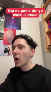 Theres always one person who does a dramatic sneeze #fyp #viral