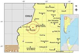 Su superficie alcanza las 3.275 hectáreas. Salta Temblo Seis Veces En 24 Horas