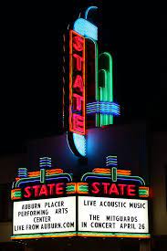 Statetheaterauburnca Neon Sign Wikipedia Neon Signs Vintage Neon Signs Neon