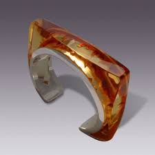 Omega Bracelet Etsy Unique Bracelets Artistic Jewelry Resin Jewelry