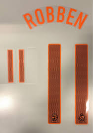 32 25 50 75 100. Original Niederlande Trikot Flock 25cm Robben 11 Sportiger De