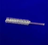 Clear Customized Helical Fused Silica Glass Quartz Spiral ...