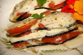 Millefeuille D Aubergines Tomates Et Mozzarella La Cuisine De Jackie Aubergine Tomate Cuisine Aubergine