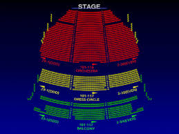 lyric theatre broadway seating chart broadway scene