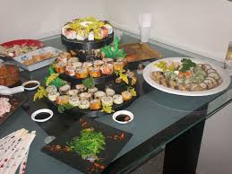 Gastronomia Venezolana Suchi 20th Anniversary Ideas Sushi Table Decorations