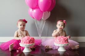 Attractive 1st Birthday Cake For 1 Year Old Boy Pin By Cassandra Dickinson On Lifestyle Photography Twins 1st Birthdays Twin Girls Cake Smash Twin First Birthday