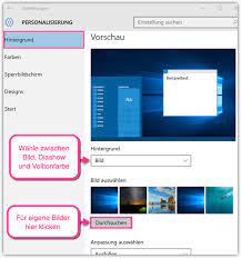 Maybe you would like to learn more about one of these? Windows 10 Hintergrundbild Andern Und Diashows Erstellen