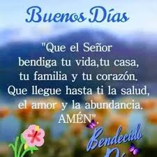 ORACIONES DIARIAS | Buenos días, bendiciones ???????????????? . . . . . . . . . . .  . #OracionesDiarias #Oraciones #Dios #Religion #Jesus #Jesucristo  #DiosEsBueno #Paz… | Instagram