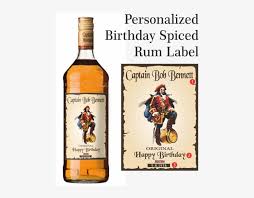 personalized rum label happy birthday captain morgan meme png image transparent png free download on seekpng personalized rum label happy birthday
