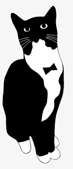 Download Clip Art Free Library Games Tuxedocatgames Twitter Tuxedo Cat Silhouette Clipart Png Image Transparent Png Free Download On Seekpng