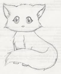 Dessin un chat simple et base, vous aider à pratiquer observations comment dessiner un chat, car il est nécessaire pour vos compétences en dessin! Simple Cat Sketch Dessin Chat Facile Dessin Chat Dessins Mignons