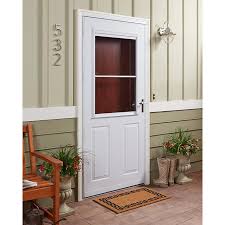 Easy Self Storing Storm Door Andersen Emco 300 Series