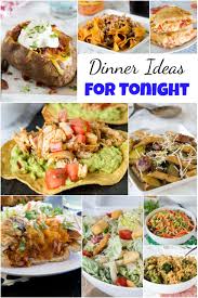 On those really, crazy weeknights, easy dinner ideas like citrusy scallops, grilled garlic steak and even meatloaf can be made in 15 minutes or less. 55 Easy Dinner Ideas For Tonight Dinners Dishes And Desserts
