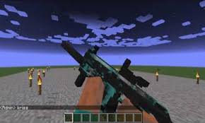 How to install minecraft pe mods share mod tell your friends about this mod! 3d Weapon Gun Mod For Minecraft Pe For Android Apk Download