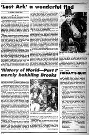 Questions and answers for raiders of the lost ark (1981). Indiana Jones And The Raiders Of The Lost Ark Filled With Breakneck Action 1981 Review New York Daily News