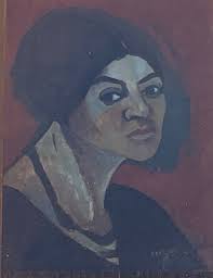 Susan Valadon “self Portrait” French Modern Art 35mm Slide