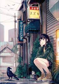 Anime Picture Original 40hara Long Hair Single Tall Image Black Hair 1000x1414 384564 En Anime Scenery Anime Art Anime