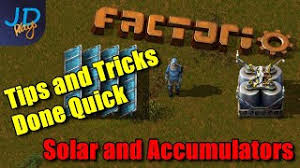 In that case, we recommend building your own. Factorio Solar And Accumulators From Hand Building To Blueprinting Tips And Tricks Done Quick Youtube