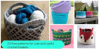 Today's post will introduce you how to crochet owl bathroom set with free pattern. 23 Free Easy Crochet Baskets Patterns Jennyandteddy