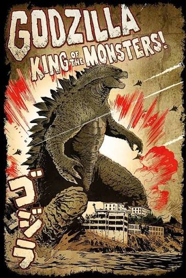 Poster Godzilla - King of the Monsters | Wall Art | 3+1 FREE | Abposters.com