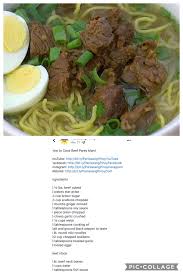 Beef Pares Mami Beef Pares Beef Cooking