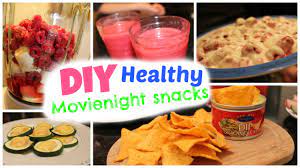 Diy Easy Healthy Snacks Movie Night Treats Youtube