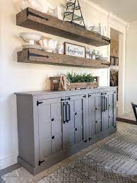 The modern farmhouse decor style is all about a balanced juxtaposition between the rugged and the more refined details. How To Decorate With Farmhouse Shelves A Charming Guide