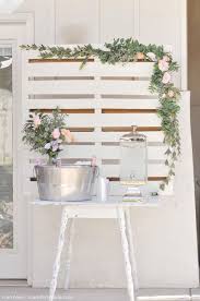 Chic Floral Baby Blessing Luncheon With Free Printables Kara S Party Ideas Floral Baby Shower Baby Shower Table Floral Baby