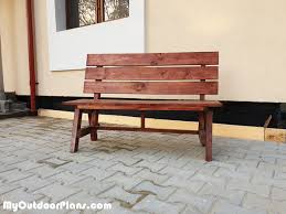 These easy diy garden benches and sofas come together with unexpected materials and add an no screws are needed to build this stylish diy bench, which rivals designer versions on the market diy outdoor fountains for your garden. How To Build A Simple Garden Bench Myoutdoorplans Free Woodworking Plans And Projects Diy Shed Wooden Playhouse Pergola Bbq