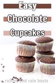 Lazy Girl Chocolate Cupcake Recipe Recipe Cupcake Recipes Chocolate Cupcake Recipes Easy Chocolate Cupcake Recipe