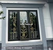 Window Design Aluminum Window Design Flat Window Grill ...
