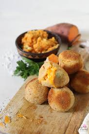 Croquette De Patate Douce Au Cœur Fondant Au Fromage Poire Cactus Recettes De Cuisine Croquettes De Patates Douces Recette Patate