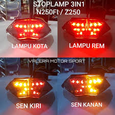 Pembayaran mudah, pengiriman cepat & bisa cicil 0%. Stoplamp 3in1 Ninja 250 Fi Z250 Kawasaki Lazada Indonesia