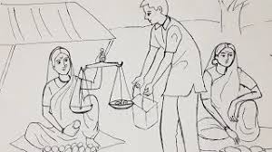 How to draw village market scenery drawing step by step by oil pastel color,bajarer scenery drawing,hater scenery drawing easy. How To Draw Village Market Scenery Elementarydrawing Youtube