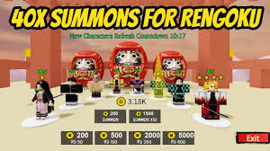 We know so many people love demon tower defense, and that's why we want to give them special support. 40x Summons For Rengoku On Demon Tower Defense Youtube