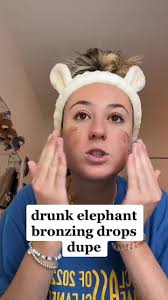 L'oreal Lumi Glowtion Drops: The Ultimate Drunk Elephant Bronzing Drops  Dupe!