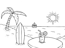 Download and print these free detailed coloring pages for free. Drink Cocktail At The Beach In The Sunset Coloring Pages Beach Coloring Pages Coloring Pages For Kids And Adults