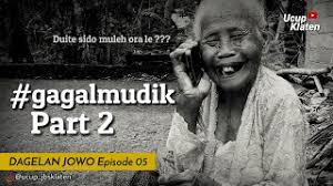 Sosok mbah minto dikenal sebagai pemeran di konten youtube ucup klaten, yang kerap kali tampil dengan pembawaannya yang lucu dan humoris . Kocak 5 Video Gagal Mudik Mbah Minto Ucup Klaten